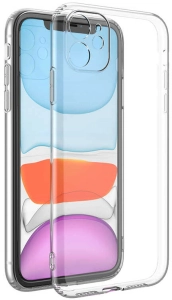 Apple iPhone 11 Kılıf Kamera Korumalı Şeffaf Ultra İnce Esnek Silikon Kapak
