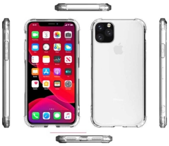 Apple iPhone 12 (6.1) Kılıf Şeffaf Darbe Emici Ultra Köşe Silikon Korumalı Kapak