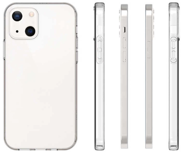 Apple iPhone 15 (6.1) Kılıf Kamera Korumalı Şeffaf Ultra İnce Esnek Silikon Kapak