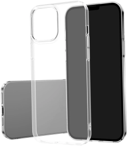 Apple iPhone 15 Pro (6.1) Kılıf Şeffaf Kaliteli İnce Sert Lux Vonn Kapak - Şeffaf