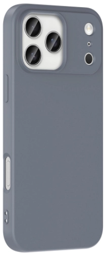 Apple iPhone 17 Pro Kılıf Lansman İçi Kadife Soft Esnek Premium Silikon Kapak - Açık Pembe