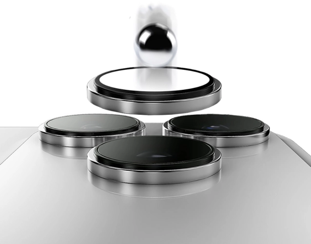 Apple iPhone 17 Pro Mikro Kamera Lens Koruyucu Kaliteli AR Kaplama, Tam Uyumlu, 9H Sertlik - Lacivert