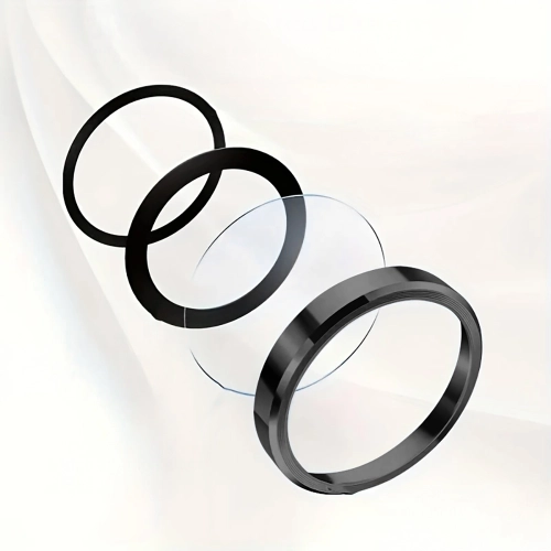 Apple iPhone 17 Mikro Kamera Lens Koruyucu Kaliteli AR Kaplama, Tam Uyumlu, 9H Sertlik - Gümüş