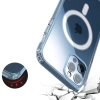 Apple iPhone 7 Kılıf Şeffaf Sert PC Zore Embos Kapak - Şeffaf