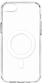 Apple iPhone 7 Kılıf Şeffaf Sert PC Zore Embos Kapak - Şeffaf