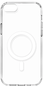 Apple iPhone 7 Kılıf Şeffaf Sert PC Zore Embos Kapak - Şeffaf