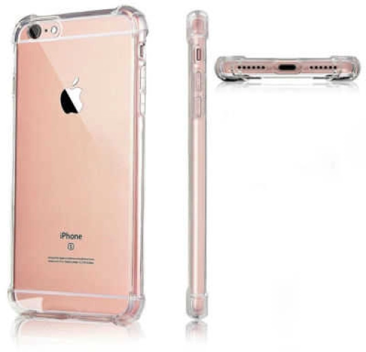 Apple iPhone 7 Kılıf Şeffaf Darbe Emici Ultra Köşe Silikon Korumalı Kapak
