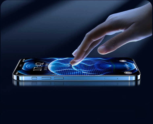 Apple iPhone 7 Plus Kırılmaz Cam Ekran Koruyucu Hayalet Rika Privacy Premium Toz Önleyicili, Tam Uyumlu, Temperli Tam Kaplayan - Beyaz