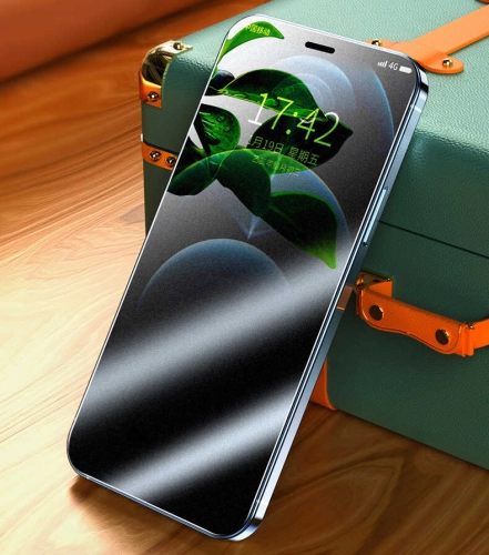 Apple iPhone 7 Plus Kırılmaz Cam Ekran Koruyucu Hayalet Rika Privacy Premium Toz Önleyicili, Tam Uyumlu, Temperli Tam Kaplayan - Beyaz