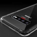 Samsung Galaxy S10 Kılıf Şeffaf Darbe Emici Ultra Köşe Silikon Korumalı Kapak