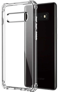 Samsung Galaxy S10 Kılıf Şeffaf Darbe Emici Ultra Köşe Silikon Korumalı Kapak