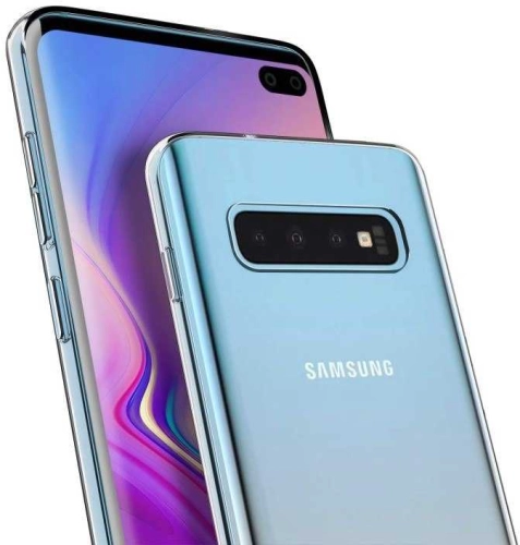 Samsung Galaxy S10 Kılıf Kamera Korumalı Şeffaf Ultra İnce Esnek Silikon Kapak