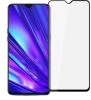 Huawei P Smart 2019 Kırılmaz Cam Ekran Koruyucu, Tam Yapışan, Kırılmaya Karşı Güçlendirilmiş,Kavisli - Siyah