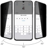 Huawei P Smart 2019 Kırılmaz Cam Ekran Koruyucu,Hayalet Tam Yapışan, Kırılmaya Karşı Güçlendirilmiş,Kavisli - Siyah
