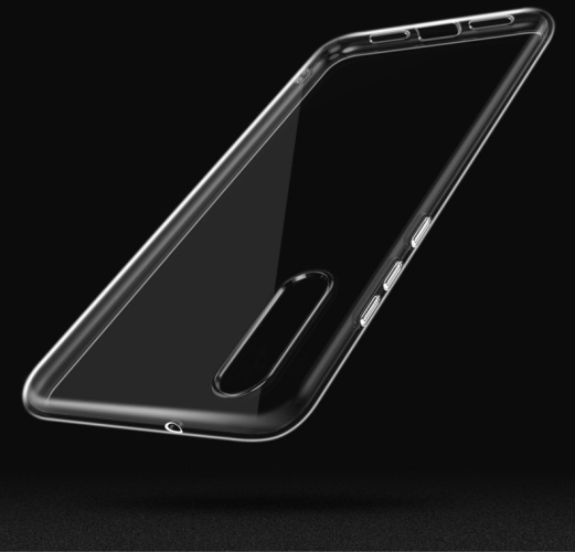 Huawei P20 Lite Kılıf Kamera Korumalı Şeffaf Ultra İnce Esnek Silikon Kapak