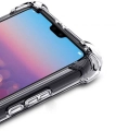Huawei P20 Lite Kılıf Şeffaf Darbe Emici Ultra Köşe Silikon Korumalı Kapak