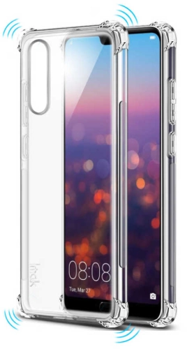 Huawei P20 Pro Kılıf Şeffaf Darbe Emici Ultra Köşe Silikon Korumalı Kapak