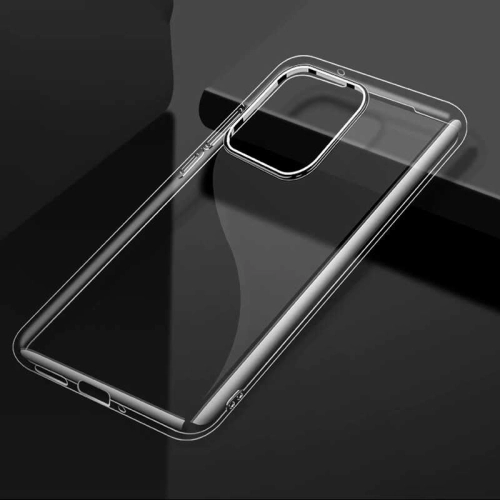 Huawei P40 Pro Kılıf Kamera Korumalı Şeffaf Ultra İnce Esnek Silikon Kapak