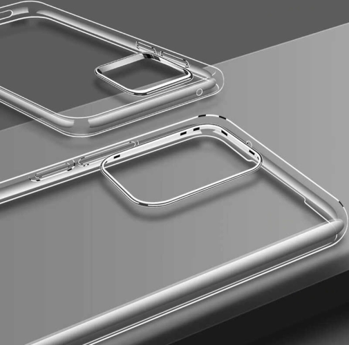 Huawei P40 Pro Kılıf Kamera Korumalı Şeffaf Ultra İnce Esnek Silikon Kapak