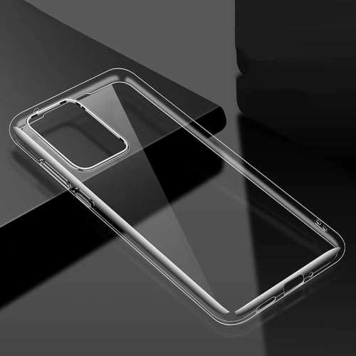 Huawei P40 Pro Kılıf Kamera Korumalı Şeffaf Ultra İnce Esnek Silikon Kapak