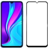Oppo A15s Kırılmaz Cam Ekran Koruyucu, Tam Yapışan, Kırılmaya Karşı Güçlendirilmiş,Kavisli - Siyah