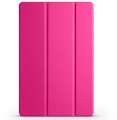 Samsung Galaxy Tab A9 Plus Kılıf Smart Cover Standlı Flip Uyku Modlu Akıllı Kapak - Pembe Koyu