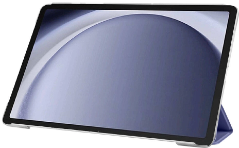 Samsung Galaxy Tab A9 Plus Kılıf Smart Cover Standlı Flip Uyku Modlu Akıllı Kapak - Pembe Koyu