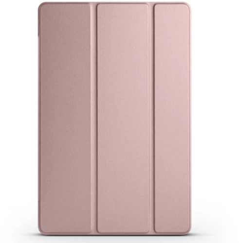 Samsung Galaxy Tab A9 Plus Kılıf Smart Cover Standlı Flip Uyku Modlu Akıllı Kapak - Rose Gold