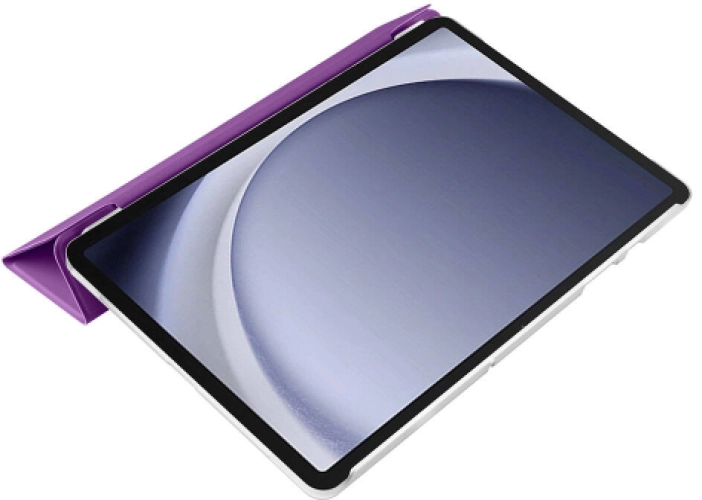 Samsung Galaxy Tab A9 Plus Kılıf Smart Cover Standlı Flip Uyku Modlu Akıllı Kapak - Rose Gold