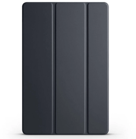 Samsung Galaxy Tab A9 Plus Kılıf Smart Cover Standlı Flip Uyku Modlu Akıllı Kapak - Siyah
