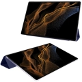 Samsung Galaxy Tab S10 Plus Kılıf Smart Cover Standlı Flip Uyku Modlu Akıllı Kapak - Siyah