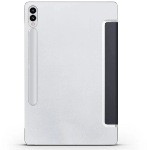 Samsung Galaxy Tab S9 FE Plus(+) Kılıf Smart Cover Standlı Flip Uyku Modlu Akıllı Kapak - Mor