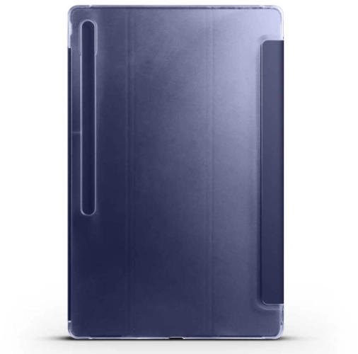 Samsung Galaxy Tab S9 Plus (+) Kılıf Smart Cover Standlı Flip Uyku Modlu Akıllı Kapak - Siyah