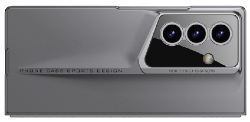 Samsung Galaxy Z Fold 7 Kılıf Ultra İnce Kamera Korumalı Sert Rubber Procase Kapak - Gri