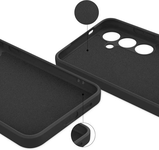 Apple iPhone 14 Pro Max (6.7) Kılıf Lansman İçi Kadife Soft Esnek Premium Silikon Kapak - Koyu Mor