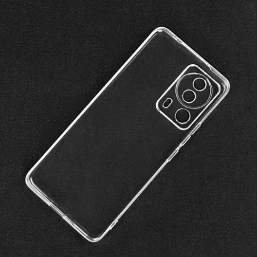 Xiaomi Mi 13 Lite Kılıf Kamera Korumalı Şeffaf Ultra İnce Esnek Silikon Kapak