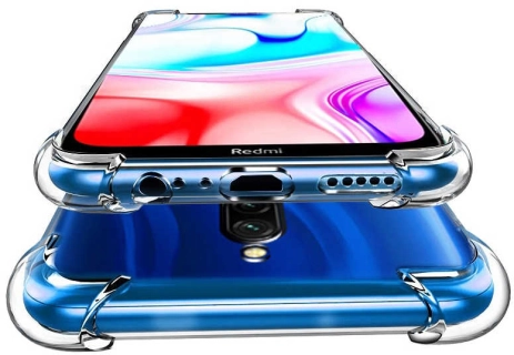 Xiaomi Redmi 8 Kılıf Şeffaf Darbe Emici Ultra Köşe Silikon Korumalı Kapak