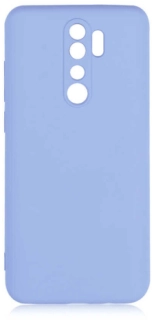 Xiaomi Redmi Note 8 Pro Kılıf Lansman İçi Kadife Soft Esnek Premium Silikon Kapak - Lila