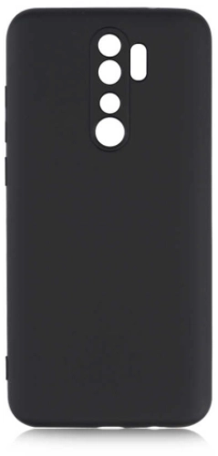 Xiaomi Redmi Note 8 Pro Kılıf Lansman İçi Kadife Soft Esnek Premium Silikon Kapak - Siyah