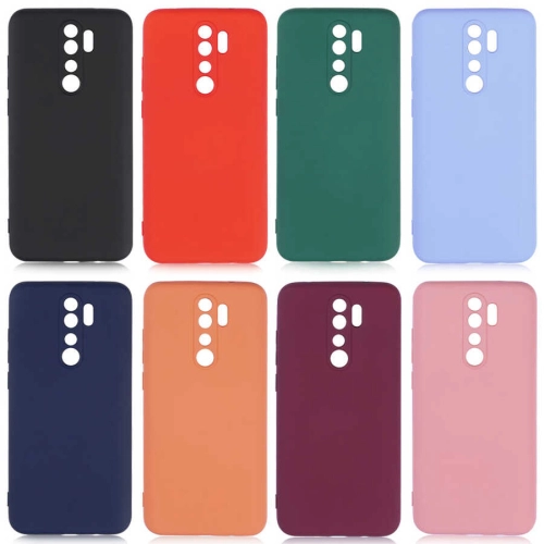 Xiaomi Redmi Note 8 Pro Kılıf Lansman İçi Kadife Soft Esnek Premium Silikon Kapak - Siyah
